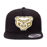 Oakland Golden Grizzlies, Merch 5 Panel Snapback Cap | Artistshot