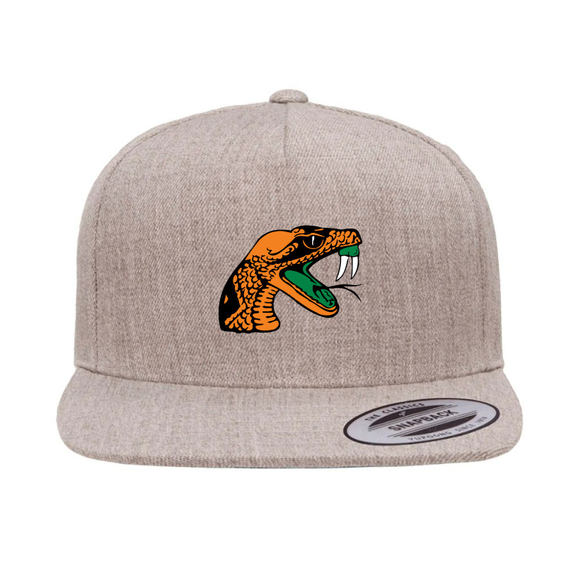 Florida A&m Rattlers 5 panel snapback cap by tonyleo | Artistshot