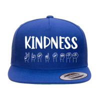 Stop Bullying Kindness Matters Sign Language 5 Panel Snapback Cap | Artistshot