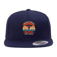 Registered Nurse Est 2022 Gifts For Student Nurse Rn Retro 5 Panel Snapback Cap | Artistshot