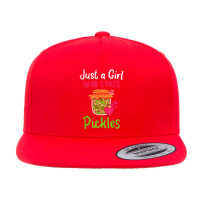 Pickles Just A Girl Who Loves Pickles Canning T Shirt 5 Panel Snapback Cap | Artistshot