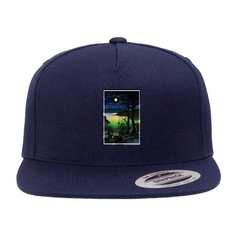 Le Grand Canal By Claude Monet 87076384 5 panel snapback cap by fahmi2 | Artistshot