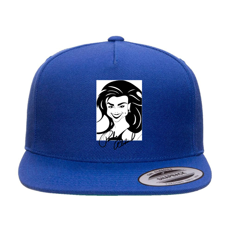 Pãülã Abdül 19 5 Panel Snapback Cap | Artistshot