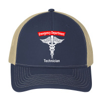 Emergency Department Technician Ed Tech Medical Caduceus Er T Shirt Pa Trucker Cap | Artistshot