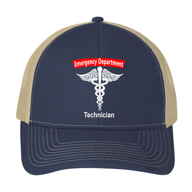 Emergency Department Technician Ed Tech Medical Caduceus Er T Shirt Pa Trucker Cap | Artistshot