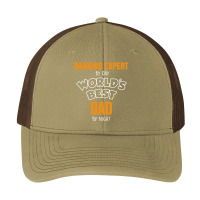 Banking Expert By Day Worlds Best Dad By Night Fathers Day Pa Trucker Cap | Artistshot