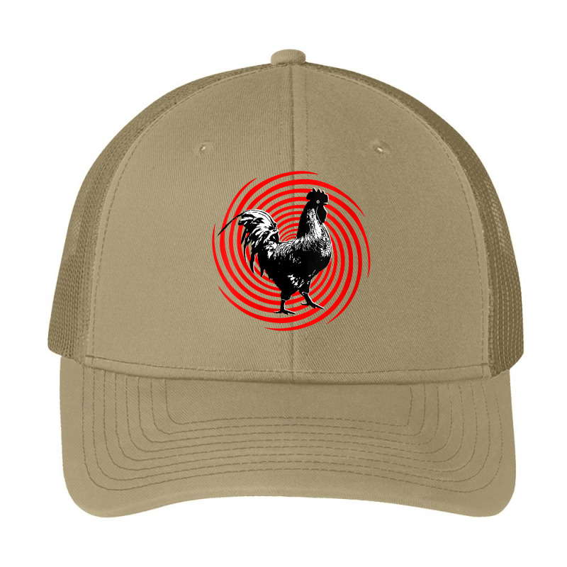 Womens Chicken Hypnotic Trance Funny Hypnosis Graphic Design Gift V Ne Pa Trucker Cap by kogmor58594 | Artistshot