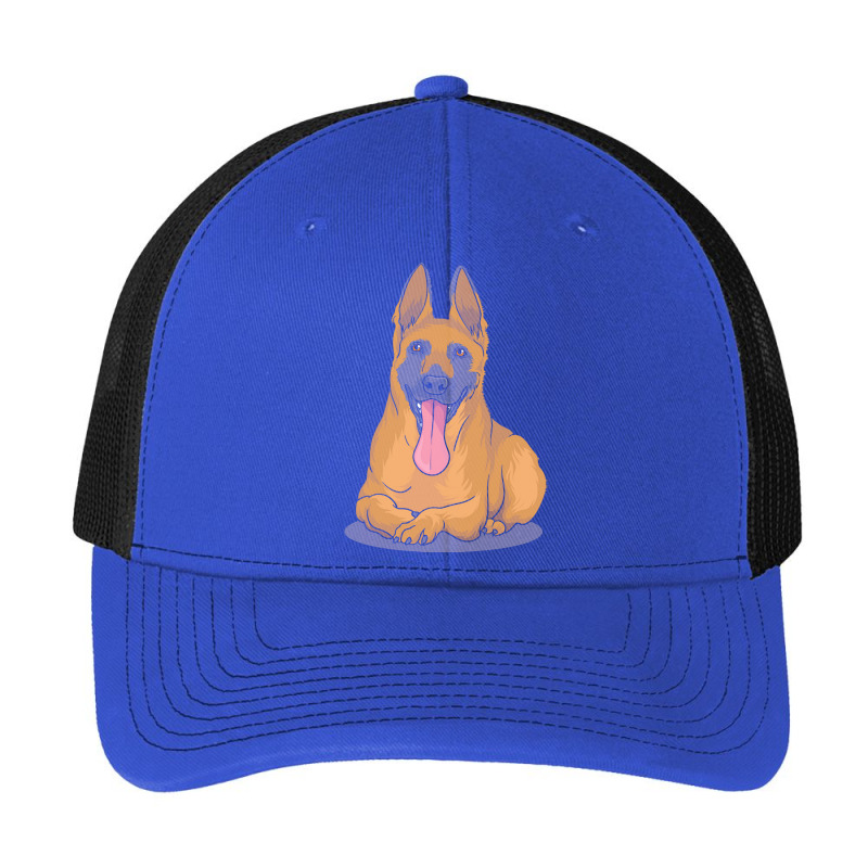 Belgian Shepherd Malinois T Shirtbelgian Malinois Shepherd Dog Gift Id Pa Trucker Cap by ayla73559 | Artistshot