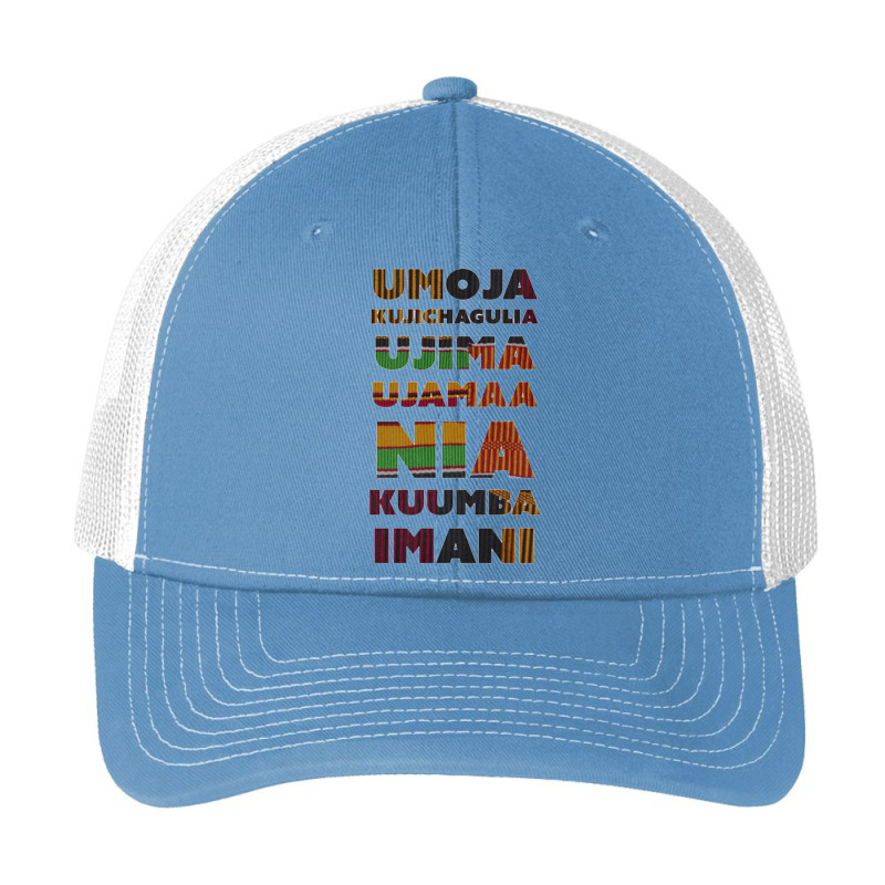 Kwanzaa Principles Kente Pa Trucker Cap by saterseim | Artistshot