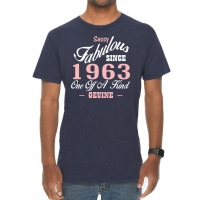 Sassy Fabulous Since 1963 Birthday Gift Vintage T-shirt | Artistshot