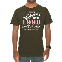 Sassy Fabulous Since 1998 Birthday Gift Vintage T-shirt | Artistshot