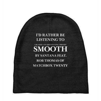 Rather Be Listening To Smooth Baby Beanies Designed By Bariteau Hannah
