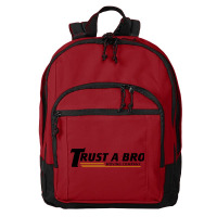 Trust A Bro Basic Backpack | Artistshot