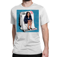 Kamala Harris On Toilet Paper Classic T-shirt | Artistshot