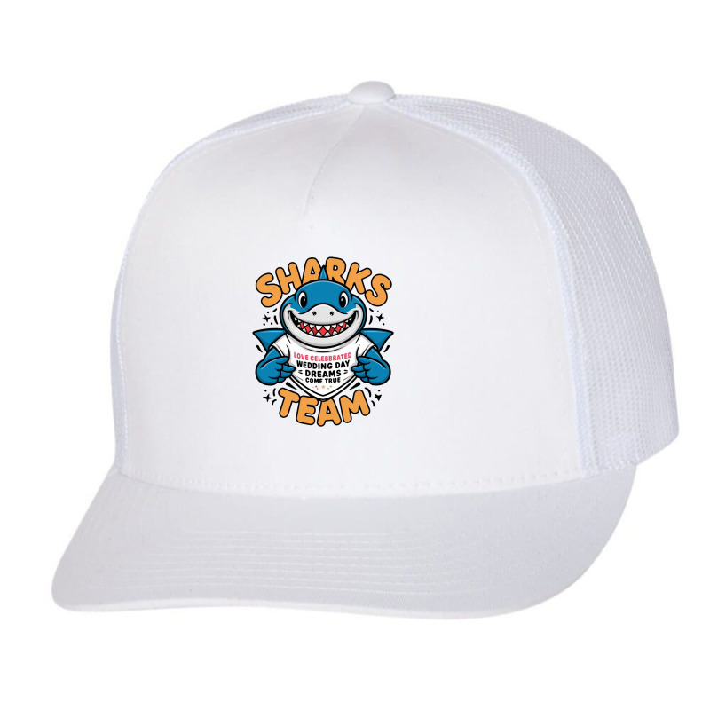 Sharks Team Trucker Cap | Artistshot