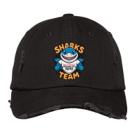 Sharks Team Vintage Cap | Artistshot