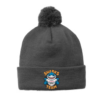 Sharks Team Pom Pom Beanie | Artistshot