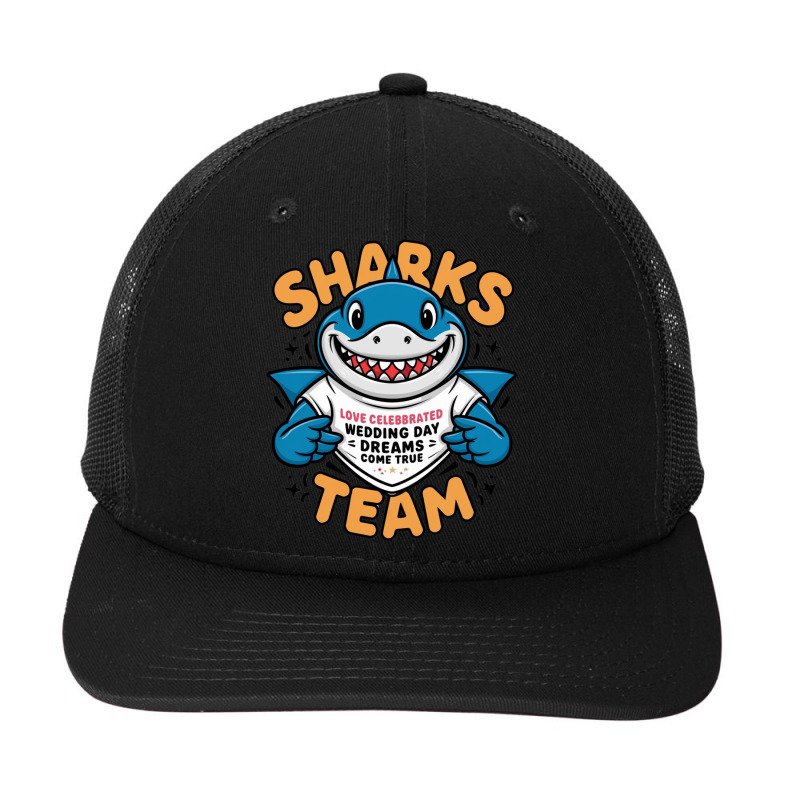 Sharks Team Snapback Trucker Cap | Artistshot