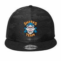 Sharks Team Camo Snapback | Artistshot