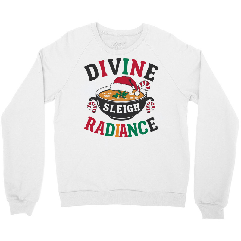 Divine Sleigh Radiance Crewneck Sweatshirt by Donna Schennum | Artistshot