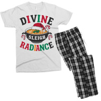 Divine Sleigh Radiance Men's T-shirt Pajama Set | Artistshot