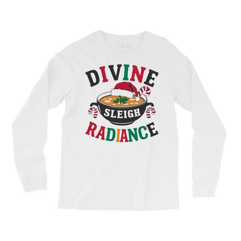 Divine Sleigh Radiance Long Sleeve Shirts by Donna Schennum | Artistshot