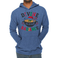 Divine Sleigh Radiance Lightweight Hoodie | Artistshot