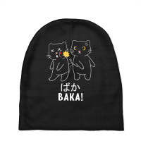 Cute Baka Cat Slap Baby Beanies | Artistshot