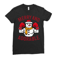 Merry And Adorable Ladies Fitted T-shirt | Artistshot