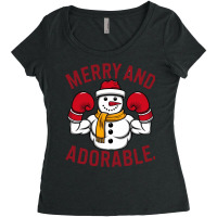 Merry And Adorable Women's Triblend Scoop T-shirt | Artistshot