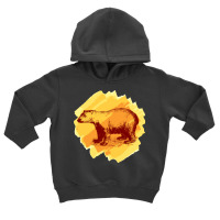 Vintage Polar Bear Toddler Hoodie | Artistshot