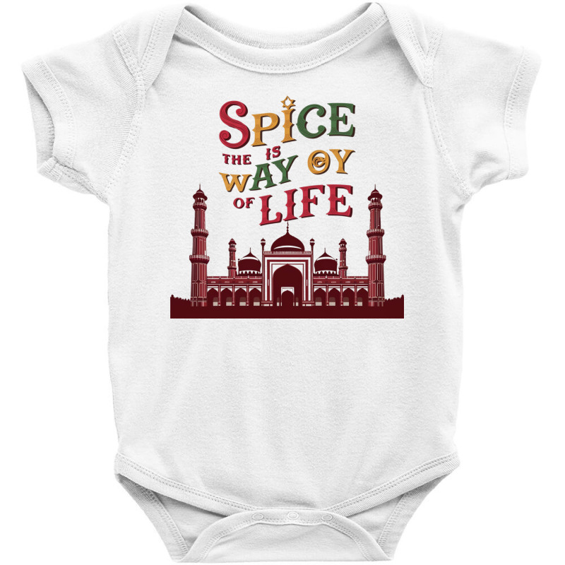 Spice Is The Way Of Life Baby Bodysuit by Donna Schennum | Artistshot