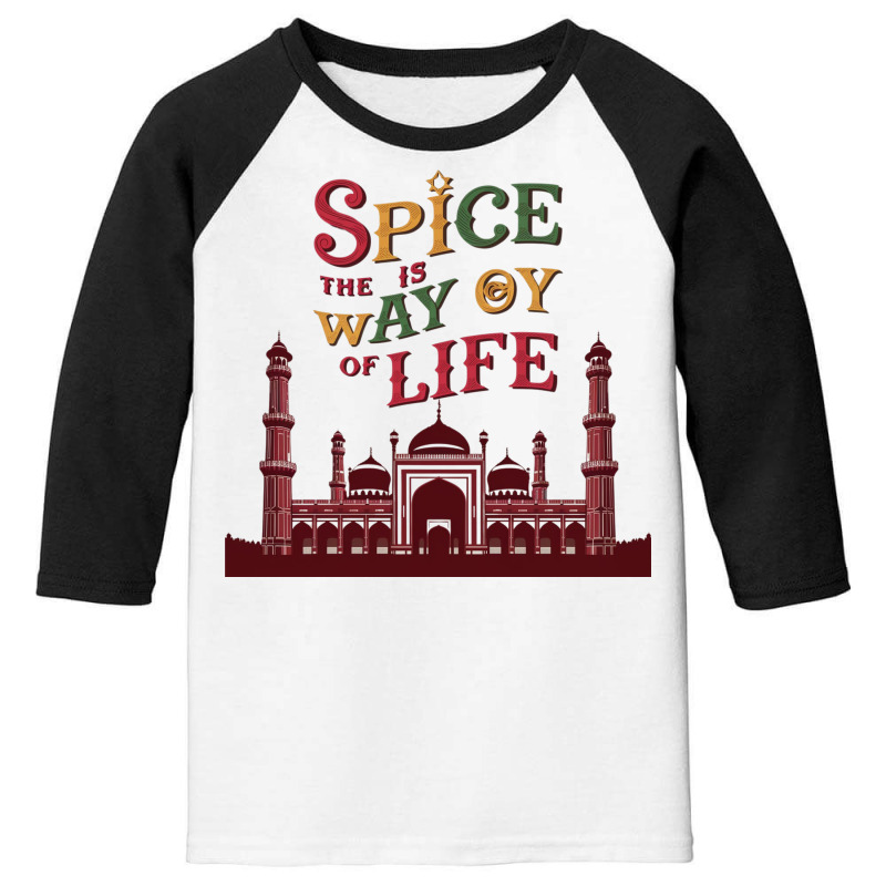 Spice Is The Way Of Life Youth 3/4 Sleeve by Donna Schennum | Artistshot