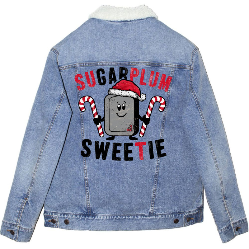 Sugarplum Sweetie Unisex Sherpa-lined Denim Jacket | Artistshot