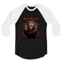 Vampire Cat 3/4 Sleeve Shirt | Artistshot