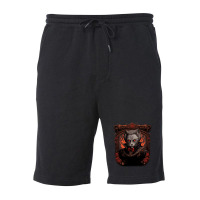 Vampire Cat Fleece Short | Artistshot