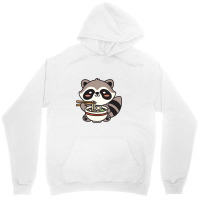 Raccoon Eating Ramen Noodle Unisex Hoodie | Artistshot