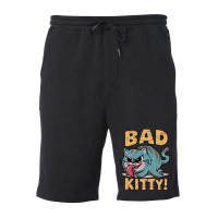 Bad Kitty Fleece Short | Artistshot