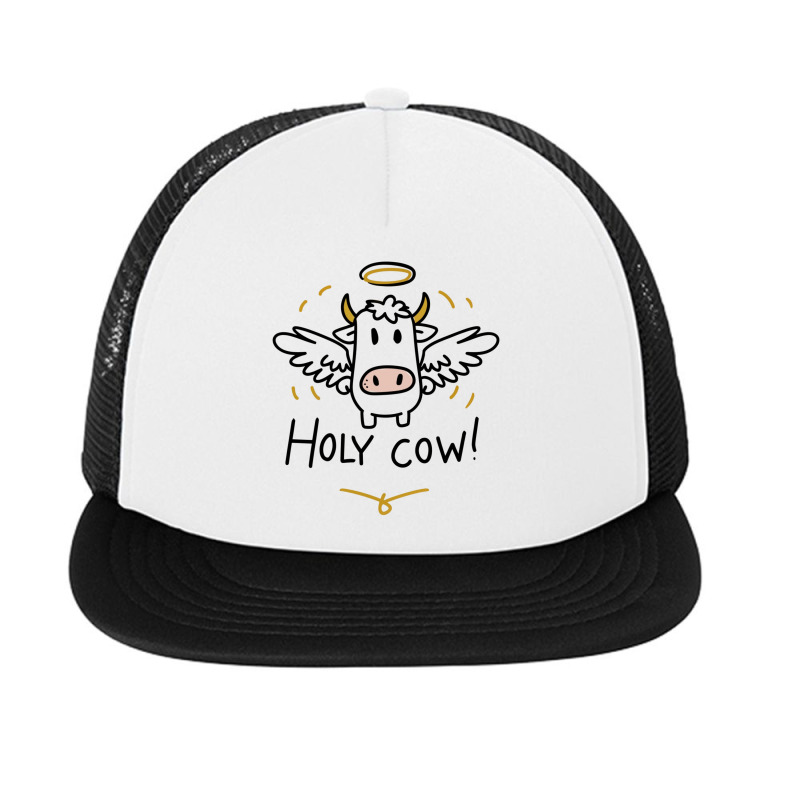 Holy Cow Foam Snapback hat by John Nichols | Artistshot