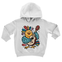 Illustration Bird Playing Biola Toddler Hoodie | Artistshot