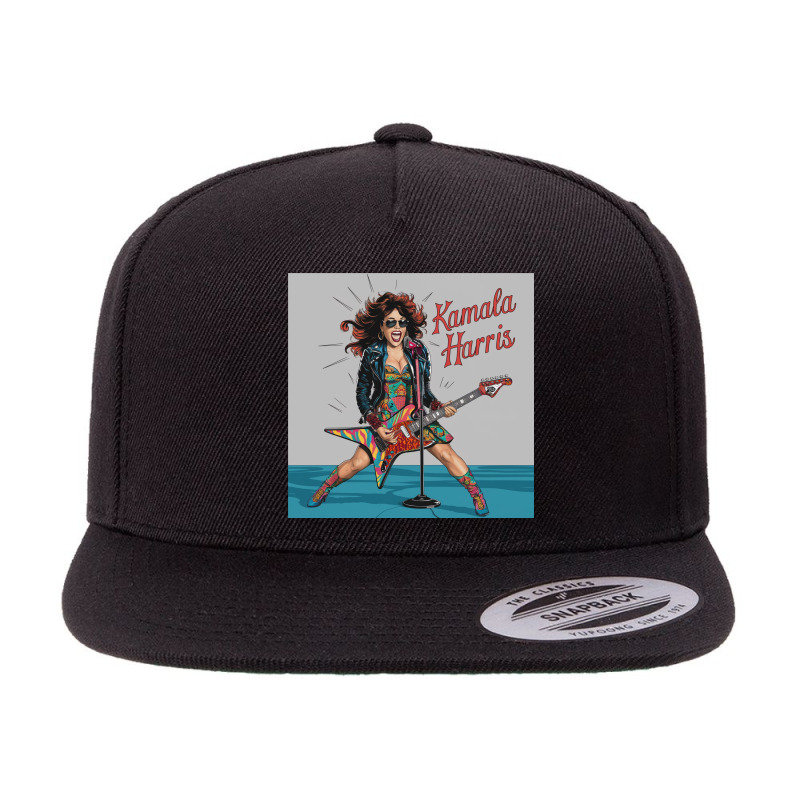 Kamala Harris 5 Panel Snapback Cap | Artistshot