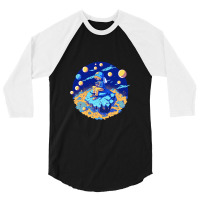 At The Top Of The World 3/4 Sleeve Shirt | Artistshot