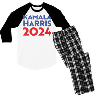 Kamala Harris Men's 3/4 Sleeve Pajama Set | Artistshot