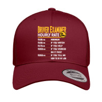 Driver Examiner Hourly Rate   Funny Driver Investigator T Shirt Retro Trucker Cap | Artistshot