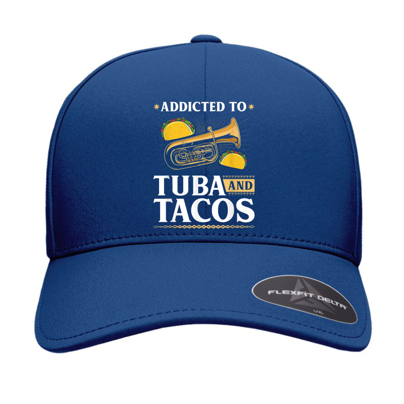 Tuba Instrument And Tacos, Funny Contrabass Tuba Player T Shirt Seamless Cap by cucciailleveretcq | Artistshot