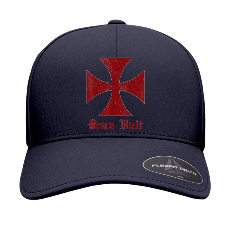 Deus Vult Templar Order Knights Templar Holy Cross Helmet T Shirt Seamless Cap | Artistshot