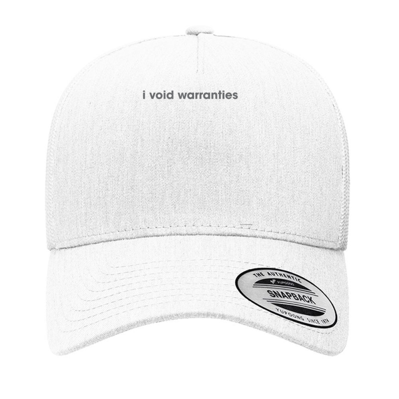 I Void Warranties T Shirt   Funny Geek Premium Tech Shirt Yupoong Trucker Cap by harmanyuan | Artistshot