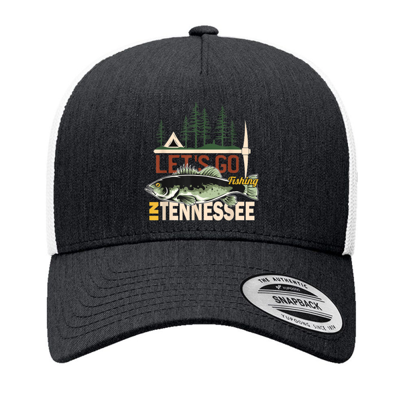 Fishing Camping Fishing In Tennessee Nature Tennessee Fishing Yupoong Trucker Cap by urethrapricey | Artistshot