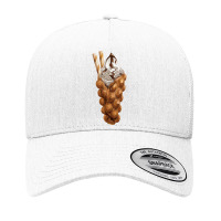 Eggette Bubble Waffle Vanilla Ice Cream T  Shirt Egg Bubble Waffle Van Yupoong Trucker Cap | Artistshot