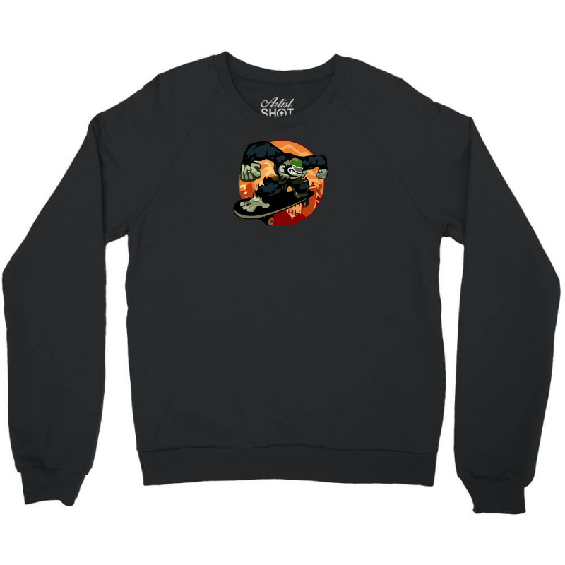 Gorilla Crewneck Sweatshirt | Artistshot